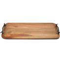 Acacia wood tray, 47x20x4cm