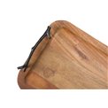 Acacia wood tray, 47x20x4cm