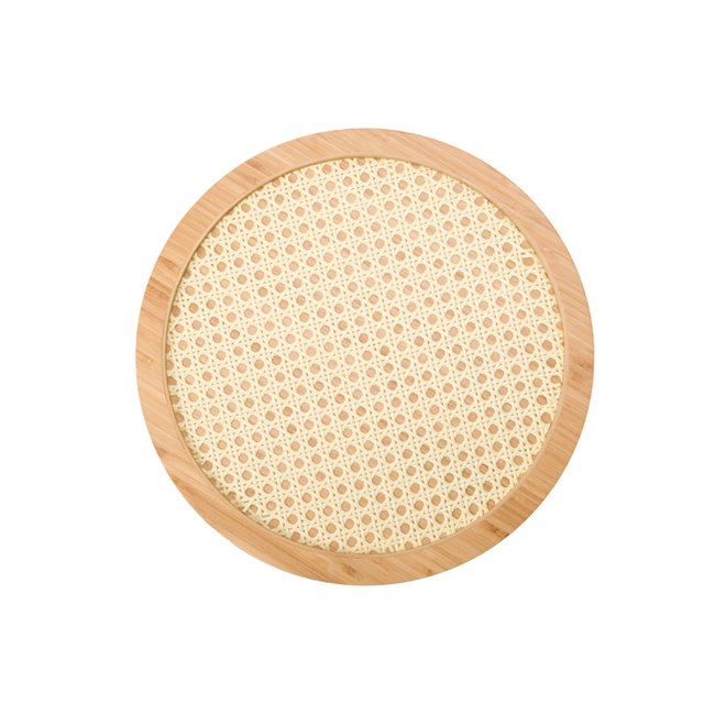 Tray Lazy Susan, bamboo, D35x2.7cm