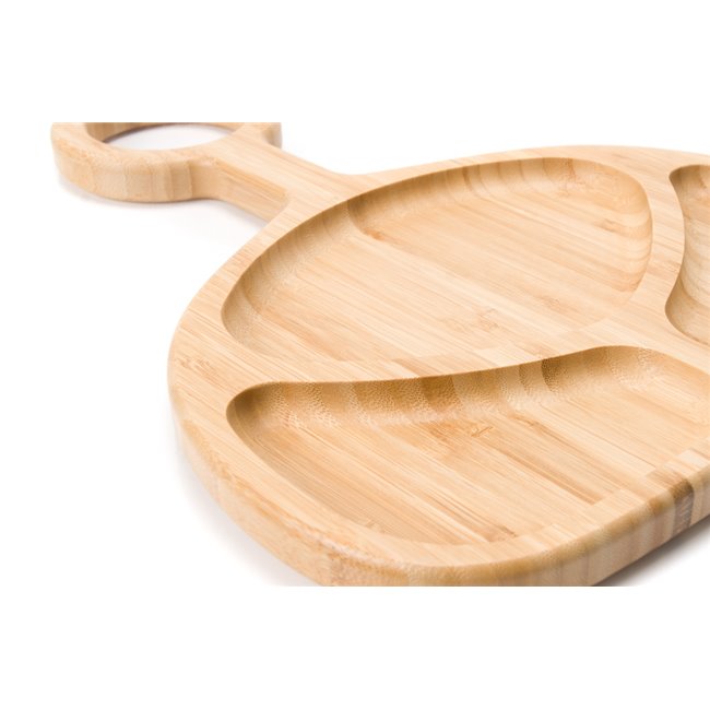 Bamboo plate, 38x29x2cm