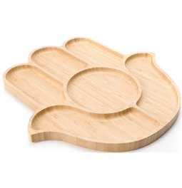 Bamboo serving plate Handy, 30.5x30.5x1.6cm