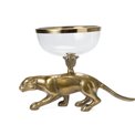 Decorative dish Leopard, 38x20x25cm