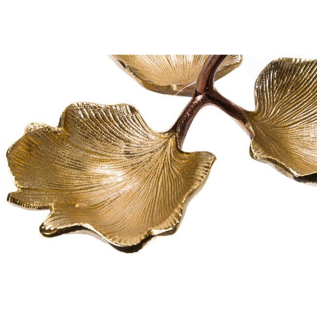 Decorative triple nut bowl Bagiry, 30x30x15cm