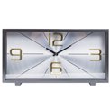 Iron table clock Mirano, H21x40x8cm