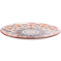 Plate Mandala, orange, D26cm