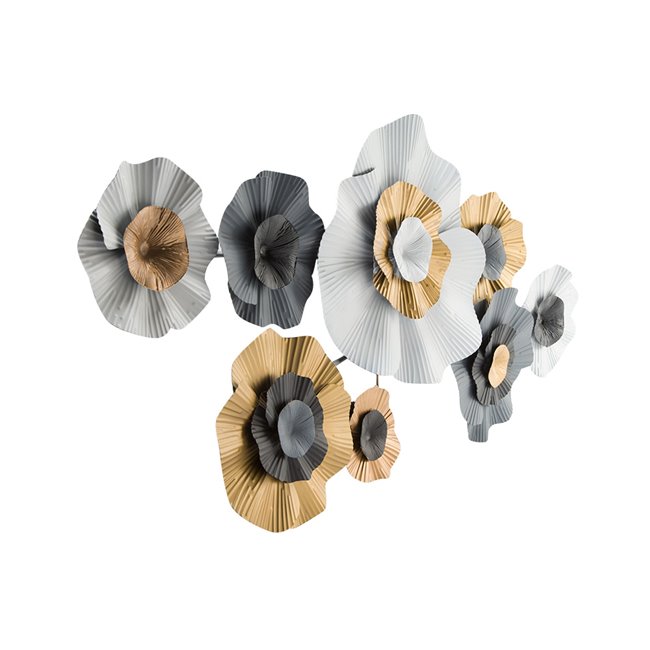 Wall decor Beautiful flower, 110x8x50cm