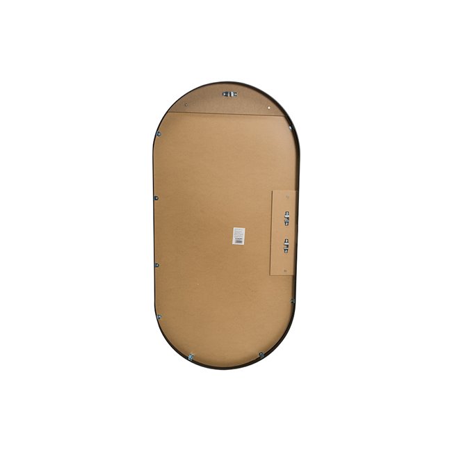 Mirror Isso, black, 50x100cm