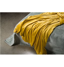 Throw Uni Ocre, 180x230cm