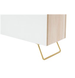 Žurnalų lentyna NEWS, baltos sp.H32.5x9x38cm