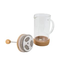 Kavinukas su bambukiniu dangteliu, 600ml