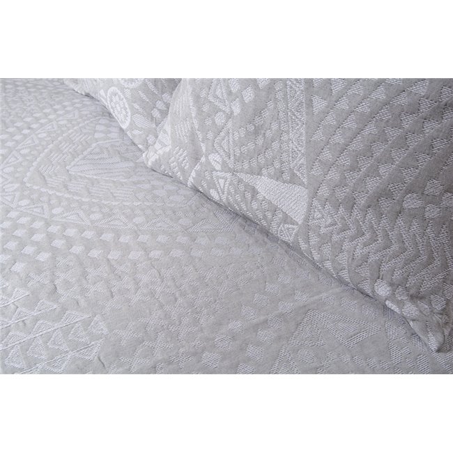 Bed cover Tatoo, grey, 160x220cm