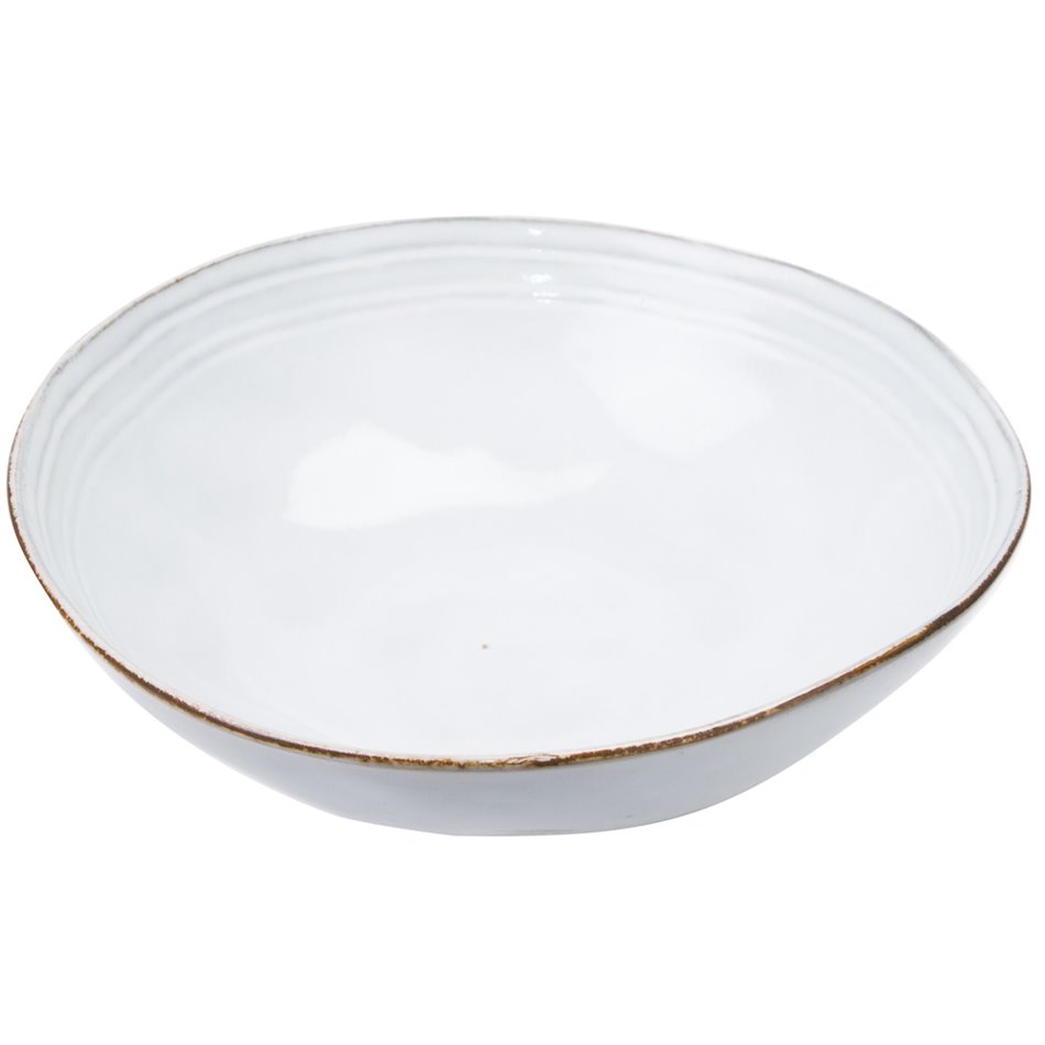 Salad bowl Flower, grey, H8cm, D24cm