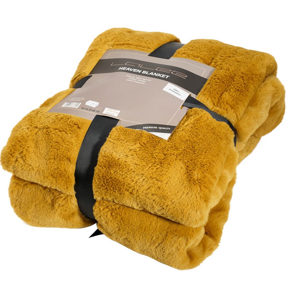 Blanket Laheaven, amber, 150x200cm