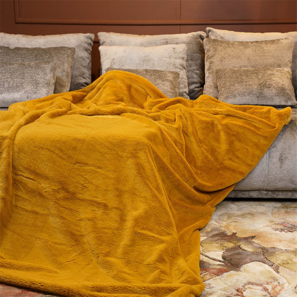 Blanket Laheaven, amber, 150x200cm