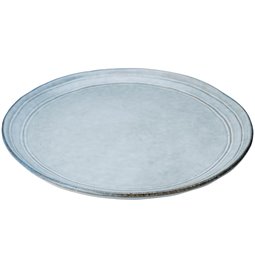 Dinner plate Flower blue, H10cm, D27.5cm