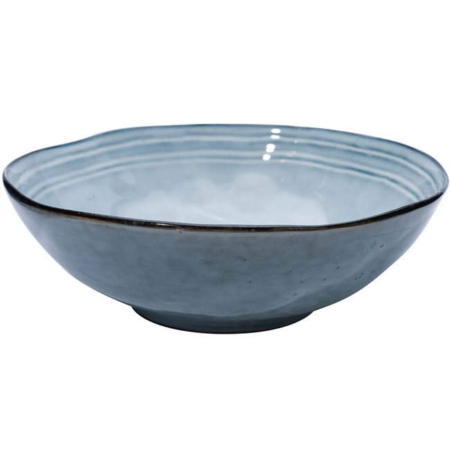 Bowl Flower blue, H7.5cm, D24.5cm