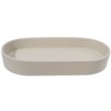 Lin plate Cocon, H3x19.3x10.6cm