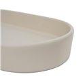 Lin plate Cocon, H3x19.3x10.6cm
