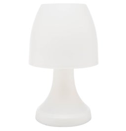 Outdoor lamp Dokk, white, H19.5cm, D12.5cm