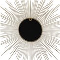 Mirror Gold sun, metal, D70x1.5cm