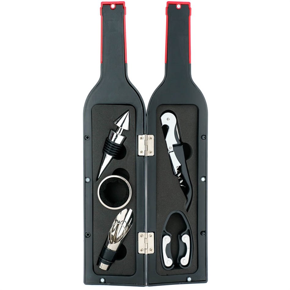 Wine fittings gift set, 32xD7cm