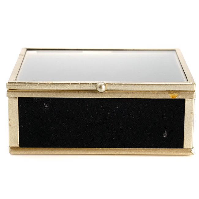 Jewelry box Penelope, black, H4x10x9cm