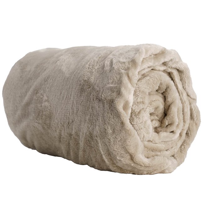 Plaid, beige, 150x200cm