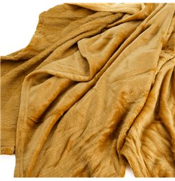 Plaid, golden brown, 150x200cm