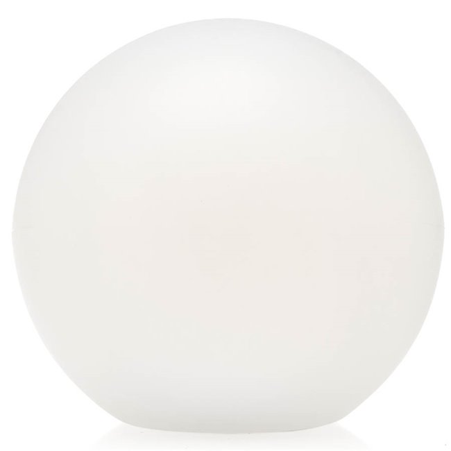 Outdoor LED ball, white, H28cm, D30cm