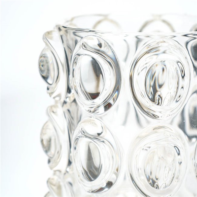 Windlight Transparent, glass, 10x11x10cm