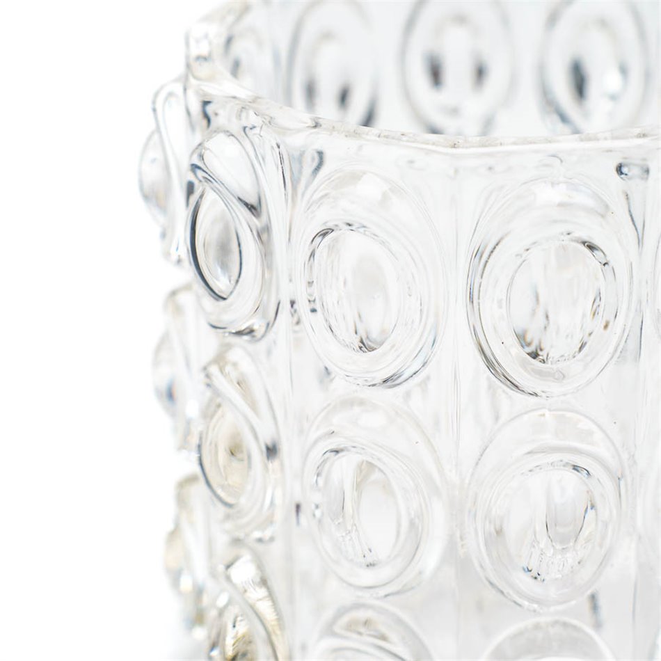 Windlight Transparent, glass, 7x7x7cm