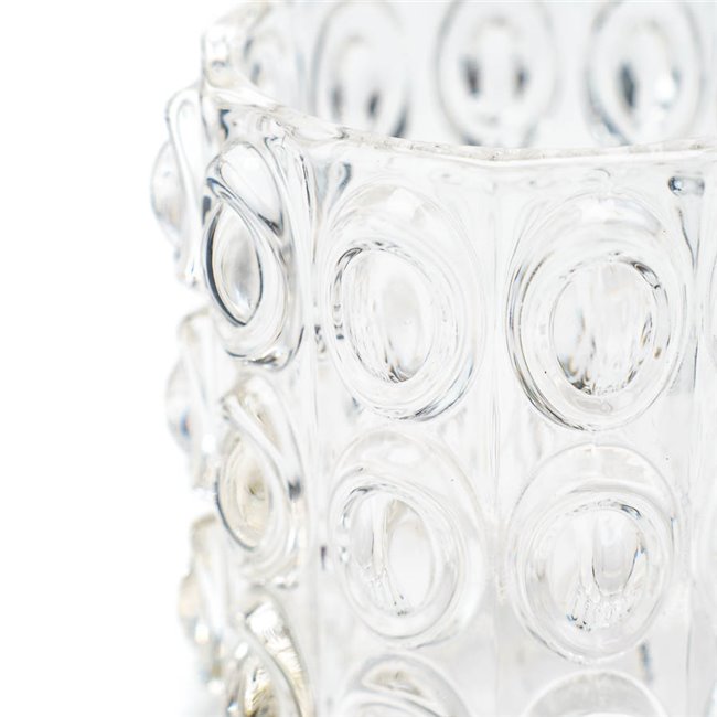 Windlight Transparent, glass, 7x7x7cm