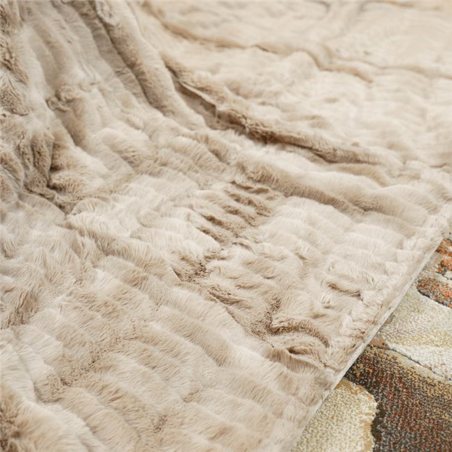 Plaid Opulence, taupe, 120x150cm