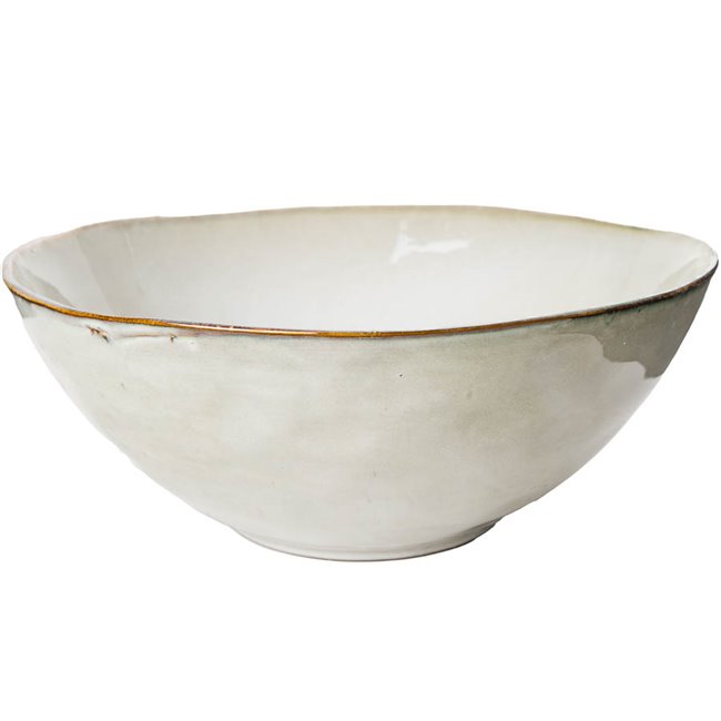 Salad dish Du Temps, grey, D28x11cm