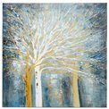 Canva picture Winter Forest, 99x99.5x3.5cm