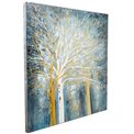 Canva picture Winter Forest, 99x99.5x3.5cm