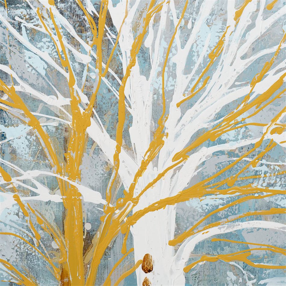 Canva picture Winter Forest, 99x99.5x3.5cm