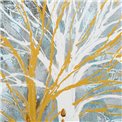Canva picture Winter Forest, 99x99.5x3.5cm