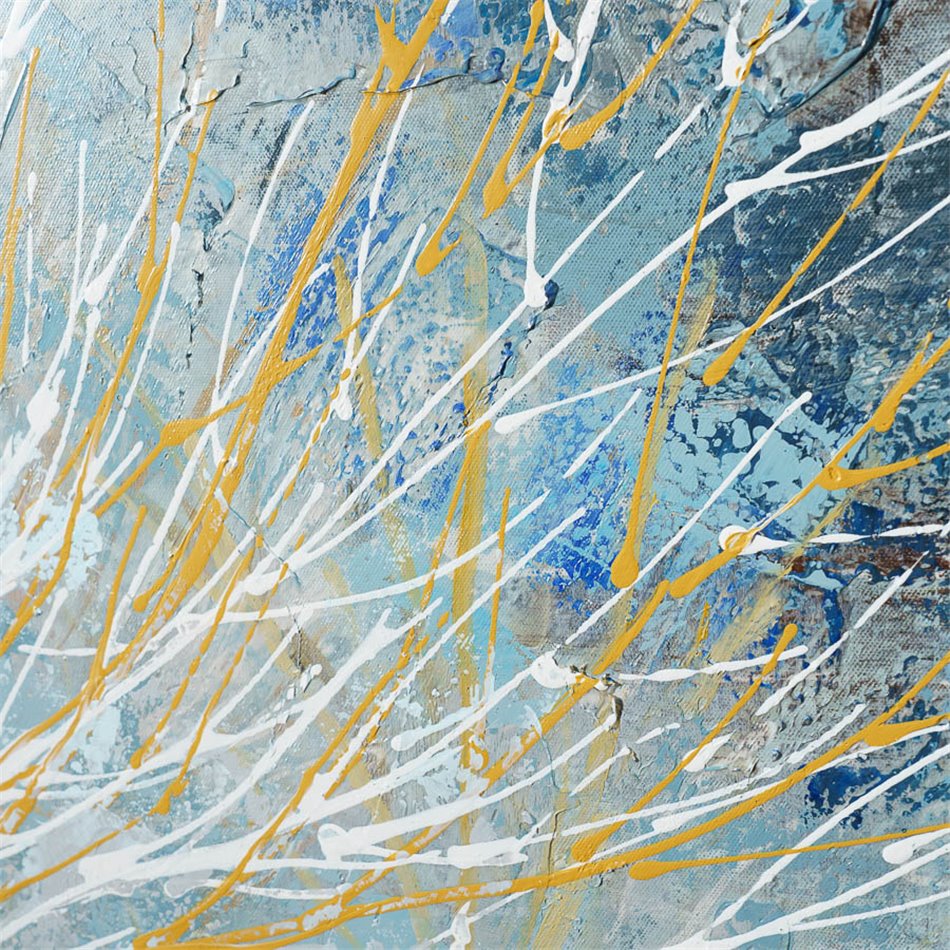 Canva picture Winter Forest, 99x99.5x3.5cm