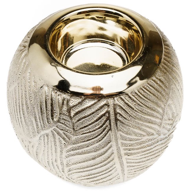 Candle holder Cascade, ceramic, H9cm, D10cm