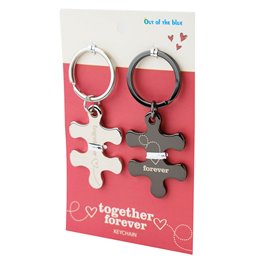 Keyring Together Forever, set of 2psc, 13x9cm
