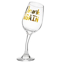 Wine glass Wobby in gift box, 420ml, H24.4x10.2x9.8cm