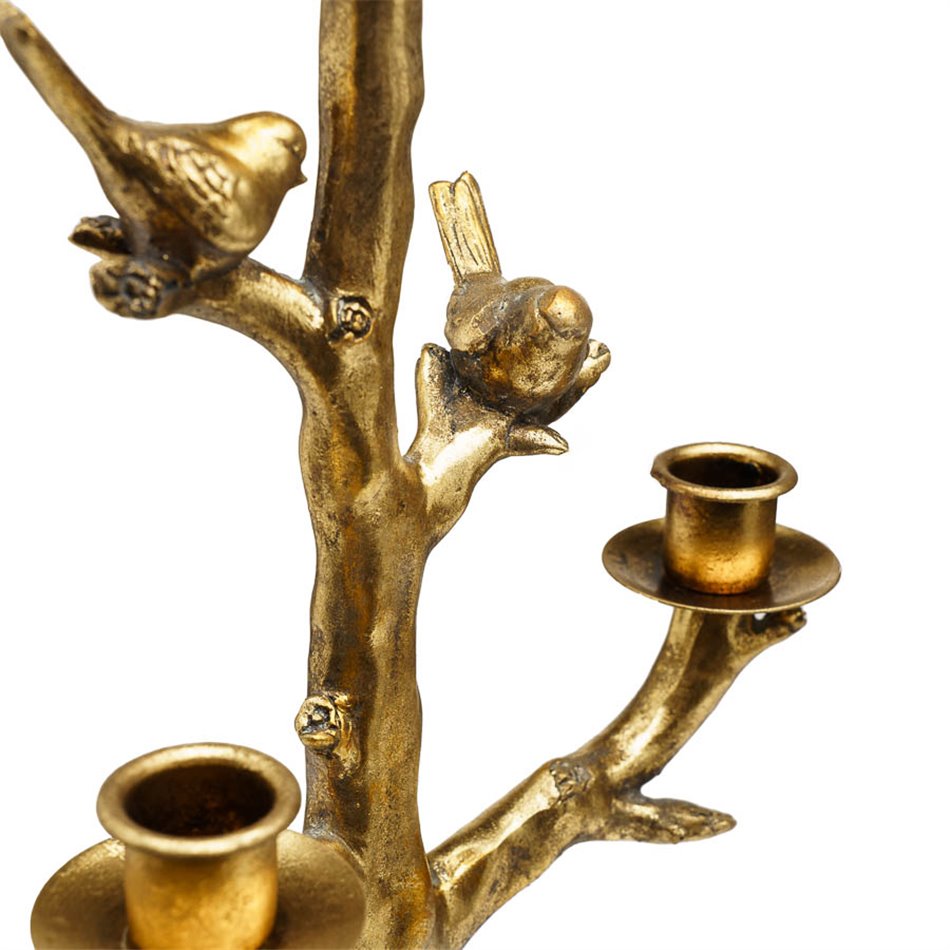 Candle holder Bird, 20x12.5x44cm