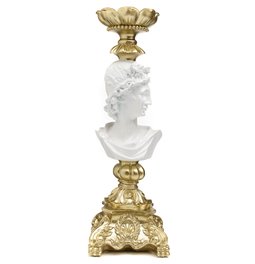 Candle holder David II, 12.5x12.5x40cm