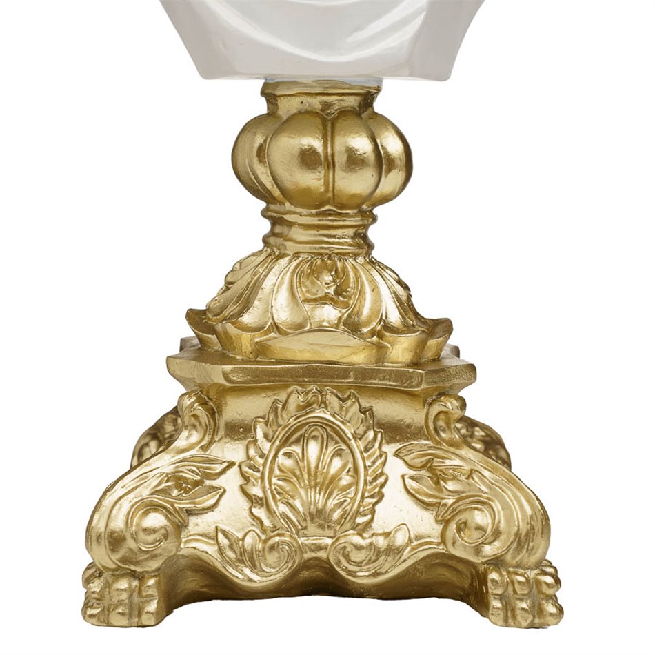 Candle holder David II, 12.5x12.5x40cm