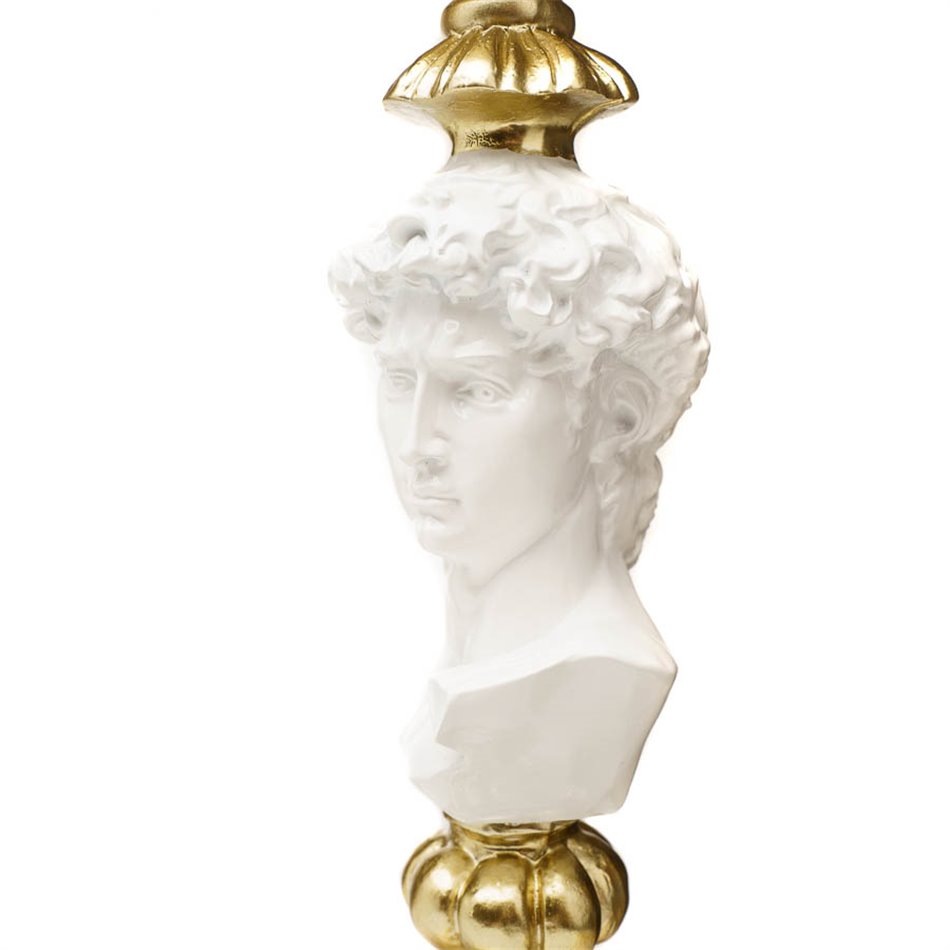 Candle holder David, 12.5x12x39cm