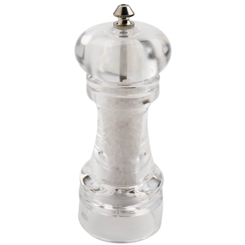 Salt mill, aclylic, H15cm, D5.5cm