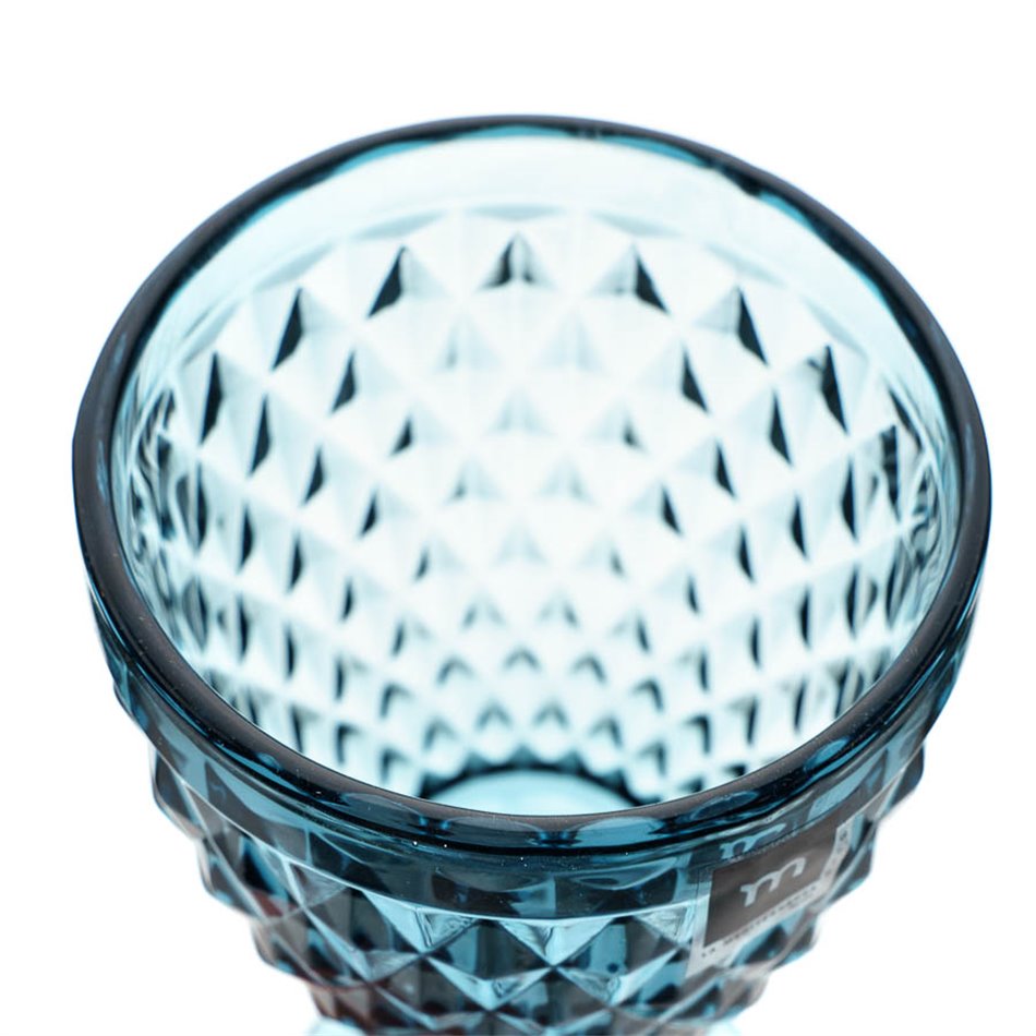 Wine glass Sidari, blue, 350ml