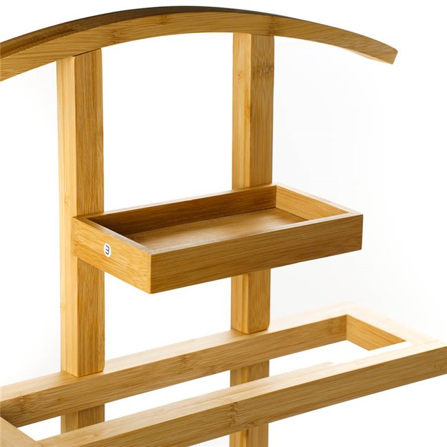 Bamboo valet, H113x44.5x22cm