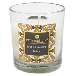 Scented candle Neda, amber scent, 110g, H8cm, D7cm